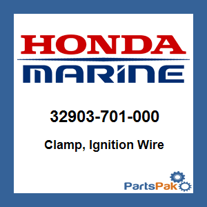 Honda 32903-701-000 Clamp, Ignition Wire; 32903701000