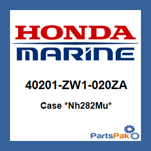 Honda 40201-ZW1-020ZA Case *Nh282Mu* (Oyster Silver); 40201ZW1020ZA