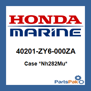 Honda 40201-ZY6-000ZA Case *Nh282Mu* (Oyster Silver); 40201ZY6000ZA