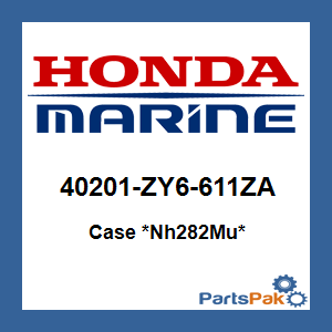 Honda 40201-ZY6-611ZA Case *Nh282Mu* (Oyster Silver); 40201ZY6611ZA