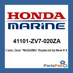 Honda 41101-ZV7-020ZA Case, Gear *Nh282Mu* (Oyster Silver); New # 41101-ZV7-040ZA