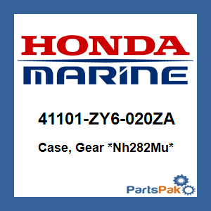 Honda 41101-ZY6-020ZA Case, Gear *Nh282Mu* (Oyster Silver); 41101ZY6020ZA