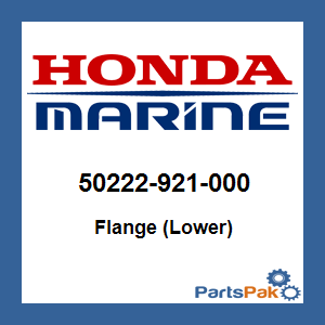 Honda 50222-921-000 (Inactive Part)