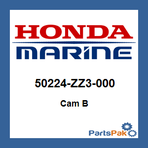 Honda 50224-ZZ3-000 Cam B; 50224ZZ3000