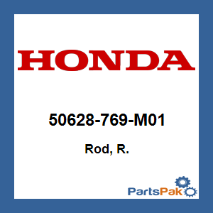 Honda 50628-769-M01 Rod, R.; 50628769M01
