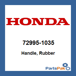 Honda 72995-1035 Handle, Rubber; 729951035