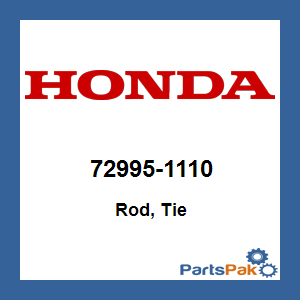 Honda 72995-1110 Rod, Tie; 729951110