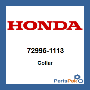 Honda 72995-1113 Collar; 729951113