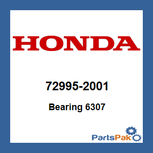 Honda 72995-2001 Bearing 6307; 729952001