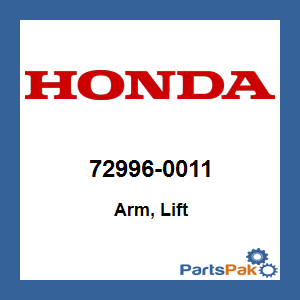 Honda 72996-0011 Arm, Lift; 729960011