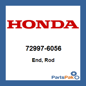 Honda 72997-6056 End, Rod; 729976056