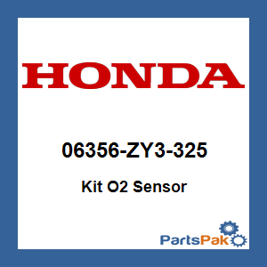 Honda 06356-ZY3-325 Kit O2 Sensor; 06356ZY3325