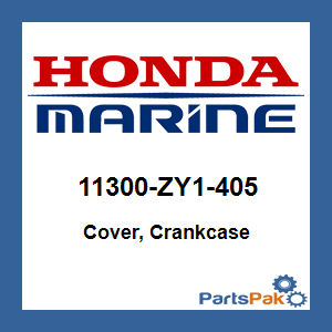 Honda 11300-ZY1-405 Cover, Crankcase; 11300ZY1405