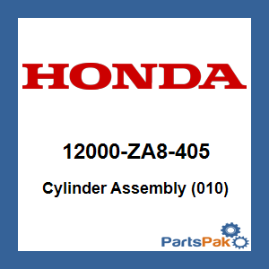 Honda 12000-ZA8-405 Cylinder Assembly (010); 12000ZA8405