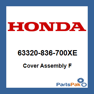 Honda 63320-836-700XE (Inactive Part)