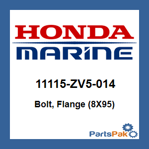 Honda 11115-ZV5-014 Bolt, Flange (8X94); New # 11115-ZZ5-M02