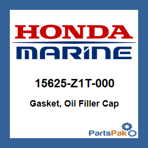 Honda 15625-Z1T-000 Gasket, Oil Filler Cap; 15625Z1T000