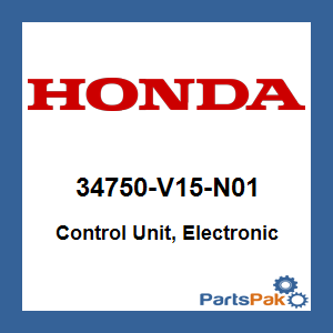 Honda 34750-V15-N01 Control Unit, Electronic; 34750V15N01