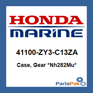 Honda 41100-ZY3-C13ZA Case, Gear *Nh282Mu* (Oyster Silver); 41100ZY3C13ZA