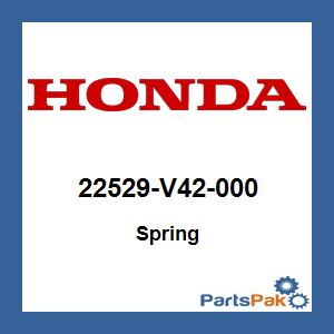 Honda 22529-V42-000 Spring; 22529V42000