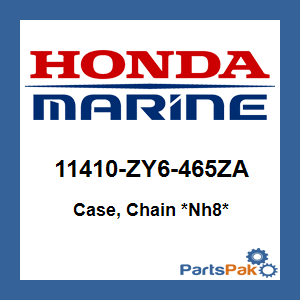Honda 11410-ZY6-465ZA Case (0200) *Nh8* (Dark Gray); New # 11410-ZY6-495ZA