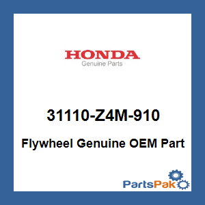 Honda 31110-Z4M-910 Flywheel; 31110Z4M910