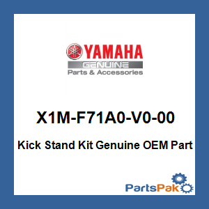 Yamaha X1M-F71A0-V0-00 Kick Stand Kit; X1MF71A0V000