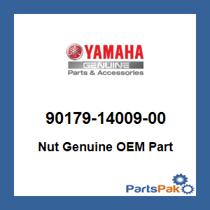 Yamaha 90179-14009-00 Nut; 901791400900