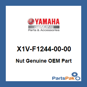 Yamaha X1V-F1244-00-00 Nut; X1VF12440000