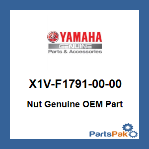 Yamaha X1V-F1791-00-00 Nut; X1VF17910000