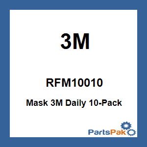 3M RFM10010; Mask 3M Daily 10-Pack