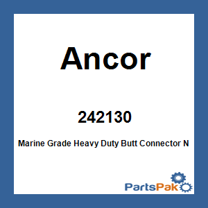 Ancor 242130; Marine Grade Heavy Duty Butt Connector Number 8, 25-Pieces