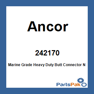 Ancor 242170; Marine Grade Heavy Duty Butt Connector Number 1, 25-Pieces