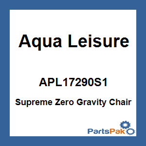 Aqua Leisure APL17290S1; Supreme Zero Gravity Chair
