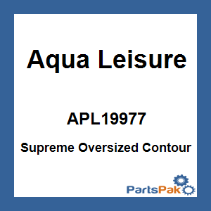 Aqua Leisure APL19977; Supreme Oversized Contour