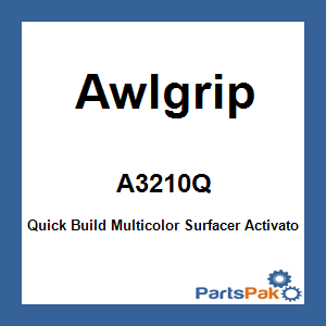 Awlgrip A3210Q; Quick Build Multicolor Surfacer Activator