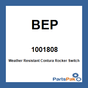 BEP 1001808; Weather Resistant Contura Rocker Switch Dpdt On-Off-On