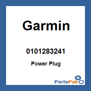 Garmin 0101283241; Power Plug