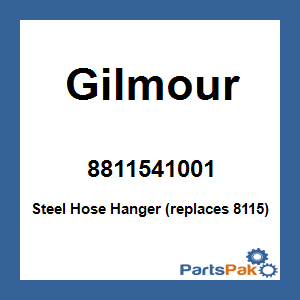 Gilmour 8811541001; Steel Hose Hanger (replaces 8115)
