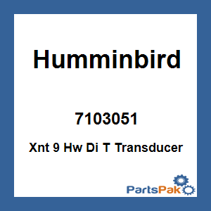 Humminbird 7103051; Xnt 9 Hw Di T Transducer