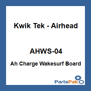 Kwik Tek - Airhead AHWS-04; Ah Charge Wakesurf Board