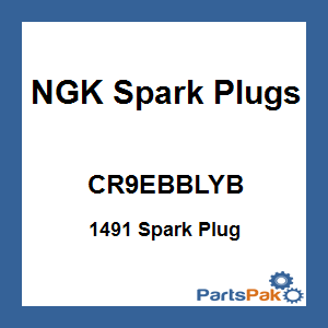 NGK Spark Plugs CR9EBBLYB; 1491 Spark Plug