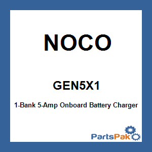 NOCO GEN5X1; 1-Bank 5-Amp Onboard Battery Charger