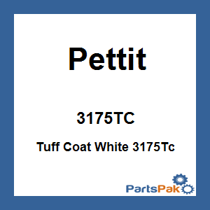 Pettit 3175TC; Tuff Coat White 3175Tc