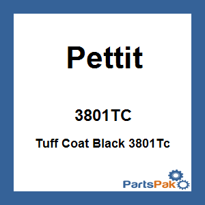 Pettit 3801TC; Tuff Coat Black 3801Tc