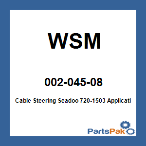 WSM 002-045-08; Cable Steering Seadoo 720-1503