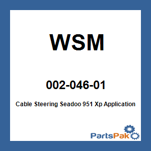 WSM 002-046-01; Cable Steering Seadoo 951 Xp