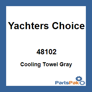 Yachters Choice 48102; Cooling Towel Gray