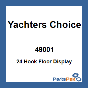 Yachters Choice 49001; 24 Hook Floor Display