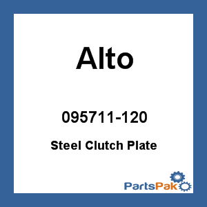 Alto 095711-120; Steel Clutch Plate 1.2-mm